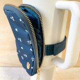 Tumbler Fanny Pack - Posies Teal