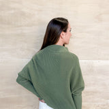 Ultraviolet Turtle Neck Sweater - Dry Herb