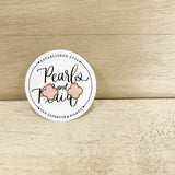 Pink Clover Stud Earrings