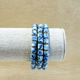 Callie Bracelet - Speckled Blue