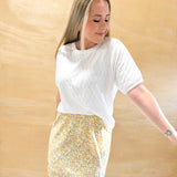 Newbury Street Top-Off White