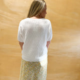 Newbury Street Top-Off White