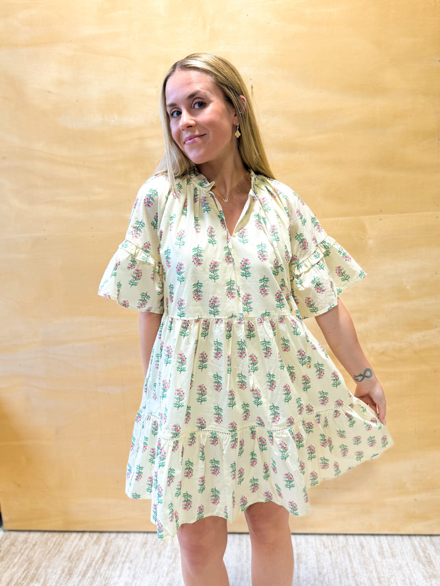 Charlotte Babydoll Dress L Charlotte Babydoll Dress L