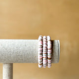 Callie Bracelet - Brown & Pink Mix