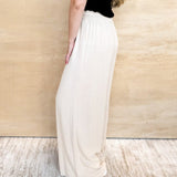 Flow Down Pants - Taupe