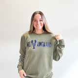 New England Lobster Crew - Army Green