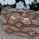 The Hallie Makeup Bag- Stowe