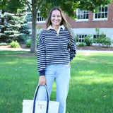 Leah Oversized Polo Top