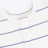 Angel Dear Henley and Pant - Vintage Stripe