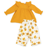 Baby Sunflower Tunic and Pant Set