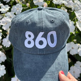 860 Hat - Washed Red/Navy