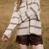 Mila Striped Cardigan