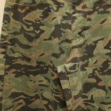 Relaxed Straight Camo Denim