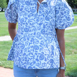 Fiona Floral Babydoll Top