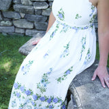 Daisy Garden Maxi - Blue