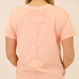 Laid Back Tee - Peach Cream