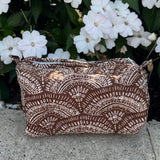 The Hallie Makeup Bag- Stowe