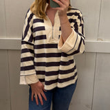 Loose Fit Quarter Zip