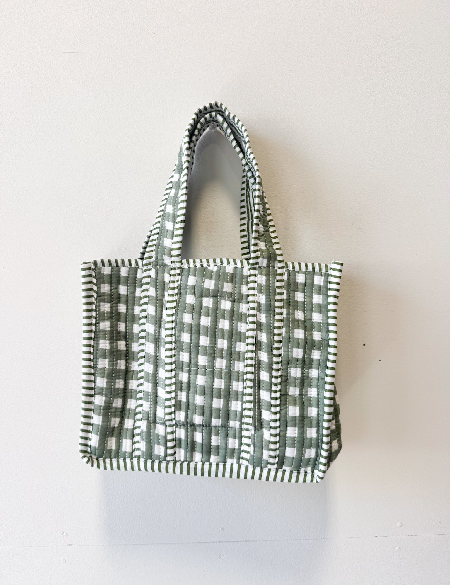The Ellie Mini Tote -Gingham