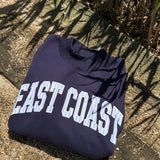 East Coast Seersucker Mockneck Sweatshirt