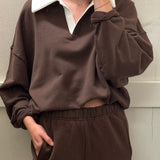 Katia Collared Sweatshirt