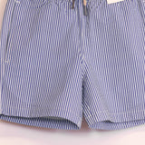 Boys Bayberry Trunk - Light Blue Seersucker