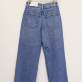 Heather Utility Wide Leg Jean