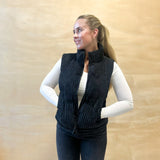 Fuz Puff Vest - Black