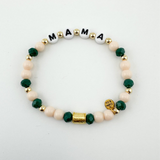 Callie Bracelet- Pink/Green Mama Bracelet