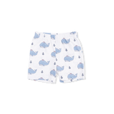 Angel Dear Loungewear Short Set - Bubbly Sailor Whales
