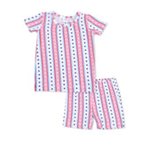 Angel Dear Loungewear Short Set - Stars and Stripes