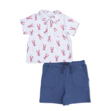 Angel Dear Polo w/ Everyday Short - Lobsters