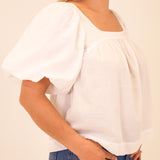 Genevieve Top - White