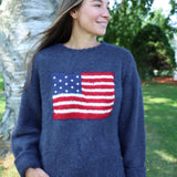 American Flag Alpaca Sweater