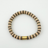 Callie Bracelet- Grey and Sand