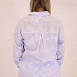 Lobster Pinstripe Button Down