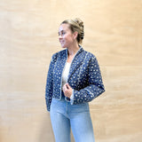Quilted Floral Dreams Jacket