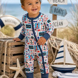 Seaside Stamps Baby Romper