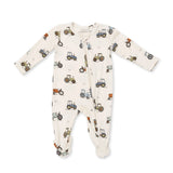 Future Farmer Zipper Footie