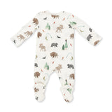 Northern Woodland Zipper Footie