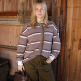 Mila Striped Cardigan