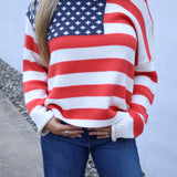 All American Flag Sweater