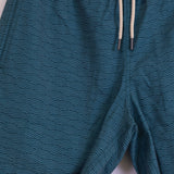 Bayberry Trunk - Green Waves