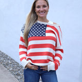All American Flag Sweater