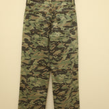 Relaxed Straight Camo Denim