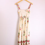 Daisy Garden Maxi - Khaki