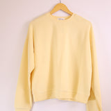 Lemon Meringue Pullover