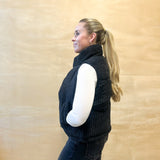 Fuz Puff Vest - Black