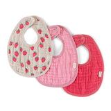 Strawberries & Cream Itzy Bib