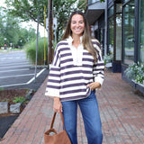 Loose Fit Quarter Zip